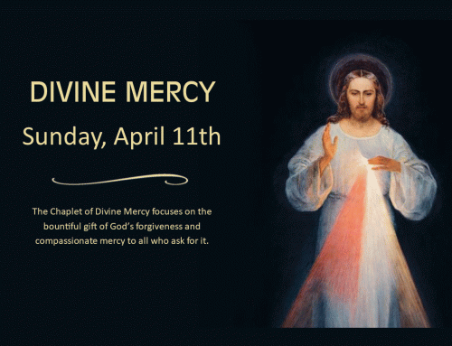 Divine Mercy Sunday – April 11, 2021
